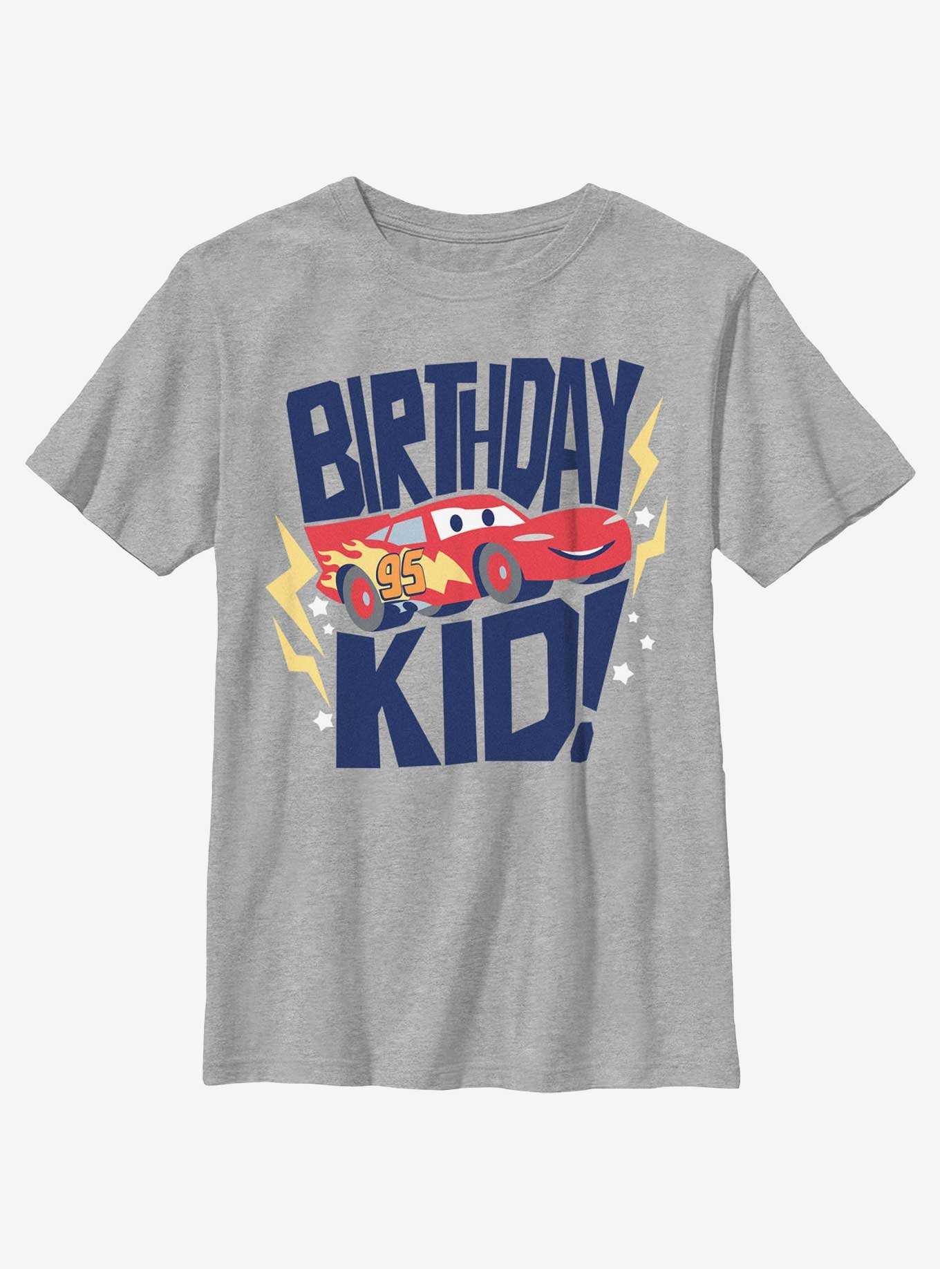 Disney Pixar Cars Lightning Birthday Kid Youth T-Shirt, , hi-res