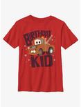 Disney Pixar Cars Mater Birthday Kid Youth T-Shirt, RED, hi-res