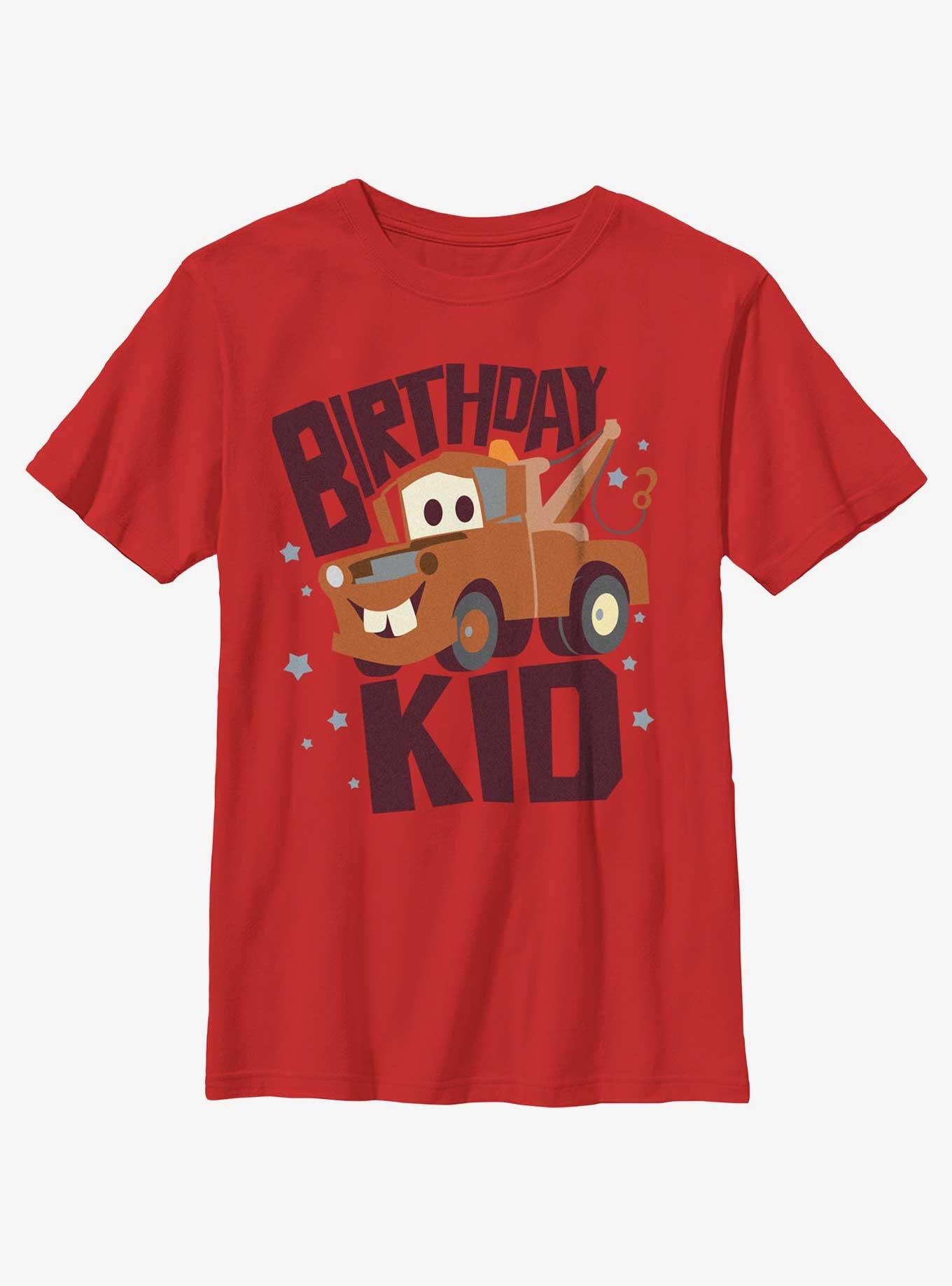 Disney Pixar Cars Mater Birthday Kid Youth T-Shirt, , hi-res