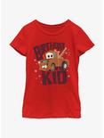 Disney Pixar Cars Mater Birthday Kid Youth Girls T-Shirt, RED, hi-res