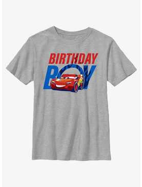 Disney Pixar Cars Lightning McQueen Birthday Boy Youth T-Shirt, , hi-res