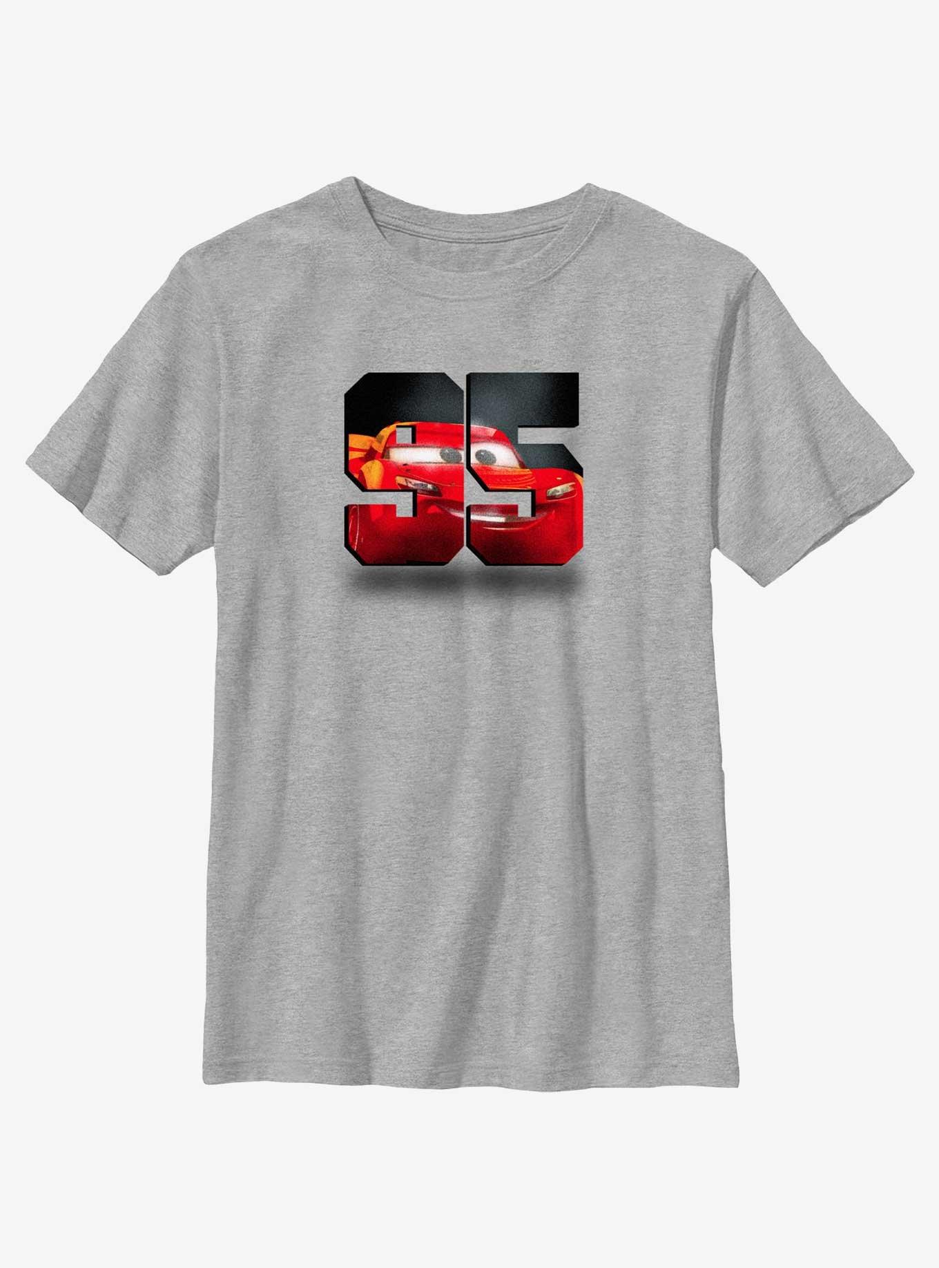 Disney Pixar Cars 95 South Youth T-Shirt, ATH HTR, hi-res