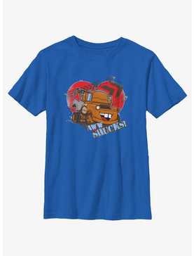 Disney Pixar Cars Aww Shucks Mater Heart Youth T-Shirt, , hi-res