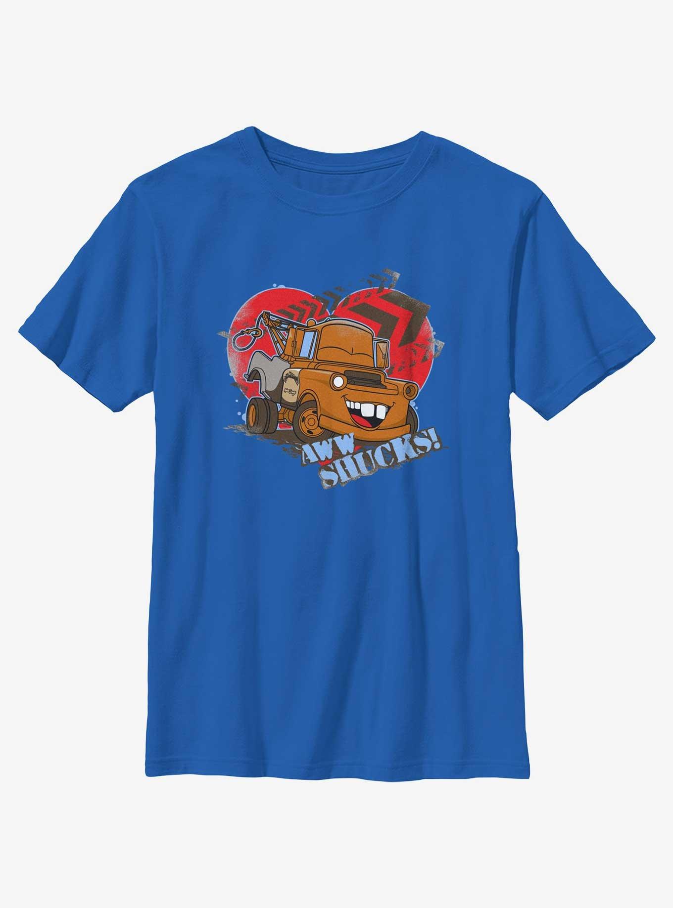 Disney Pixar Cars Aww Shucks Mater Heart Youth T-Shirt, , hi-res