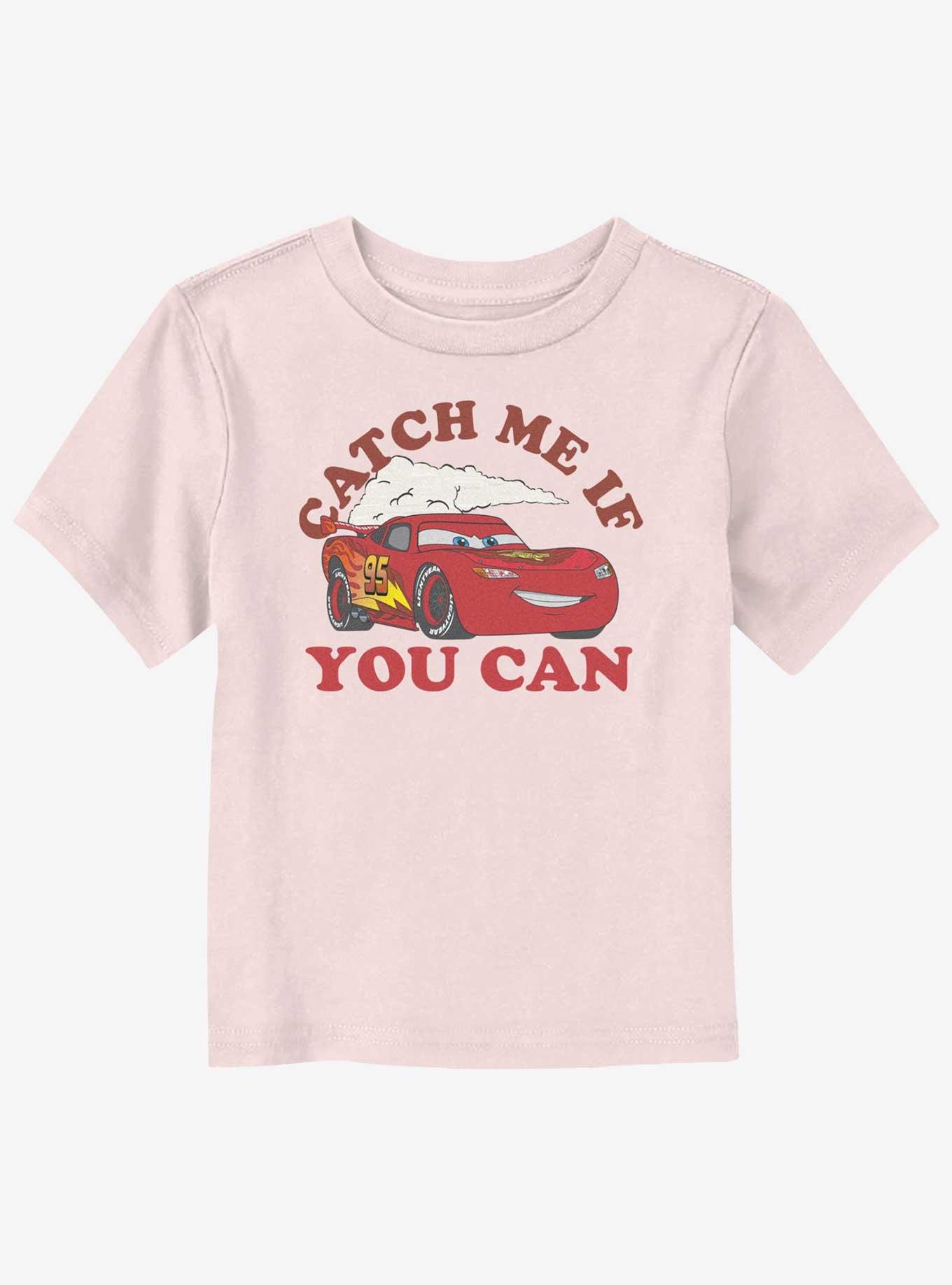 Disney Pixar Cars Catch Me If You Can Toddler T-Shirt, LIGHT PINK, hi-res