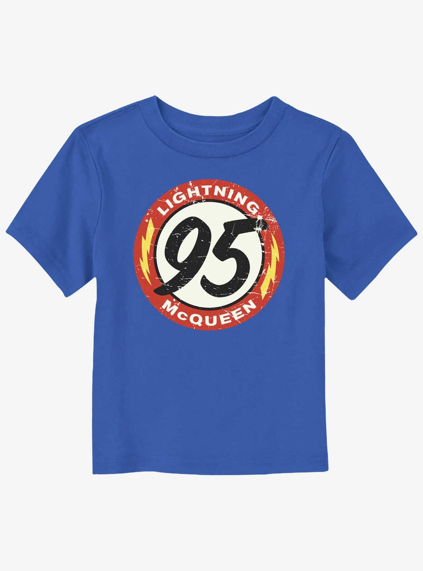 Disney Pixar Cars Lightning McQueen 95 Badge Toddler T-Shirt, , hi-res