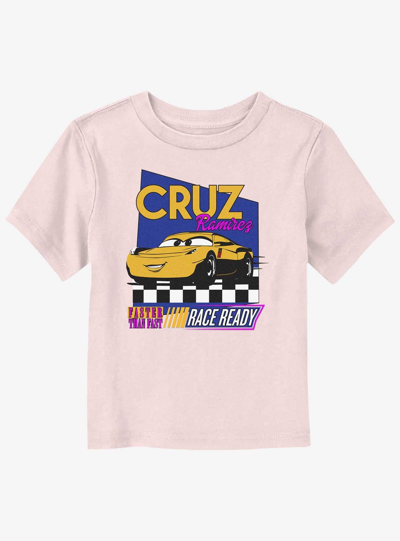 Disney Pixar Cars Cruz Ramirez Race Ready Toddler T-Shirt, LIGHT PINK, hi-res
