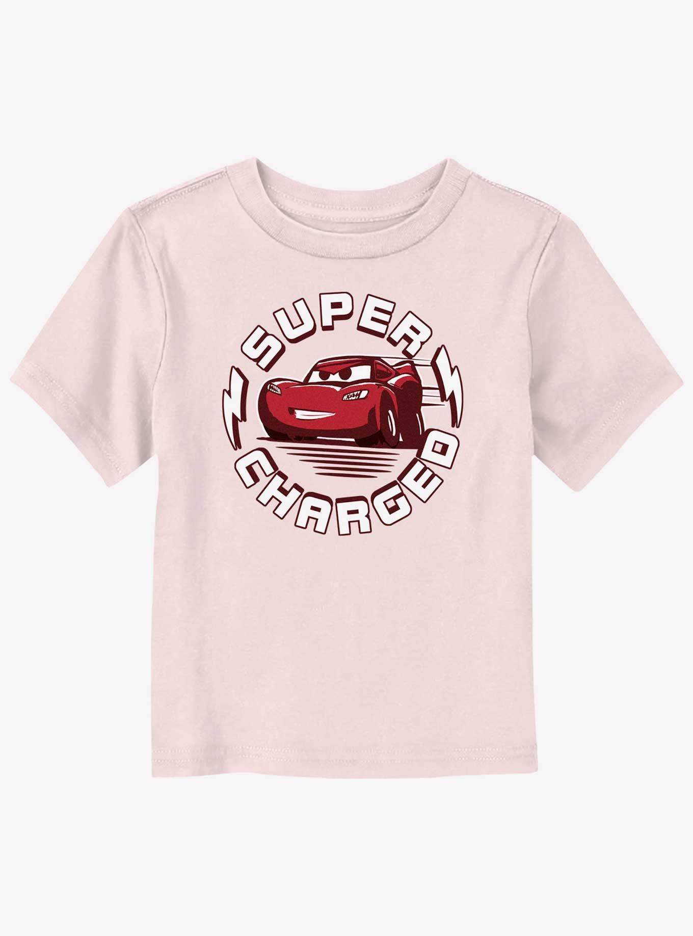 Disney Pixar Cars Super Charged Toddler T-Shirt, LIGHT PINK, hi-res