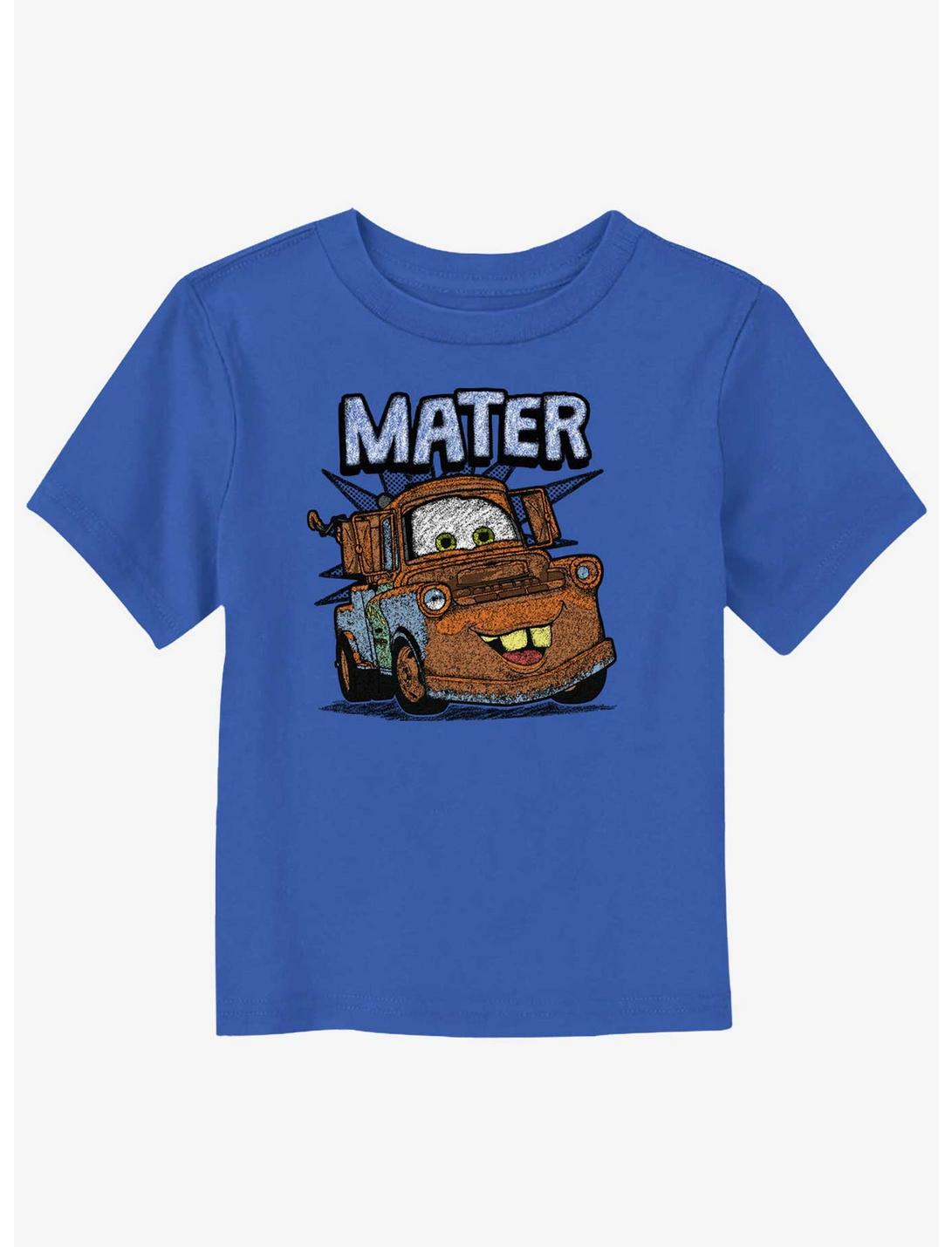 Disney Pixar Cars Tow Mater Toddler T-Shirt, ROYAL, hi-res