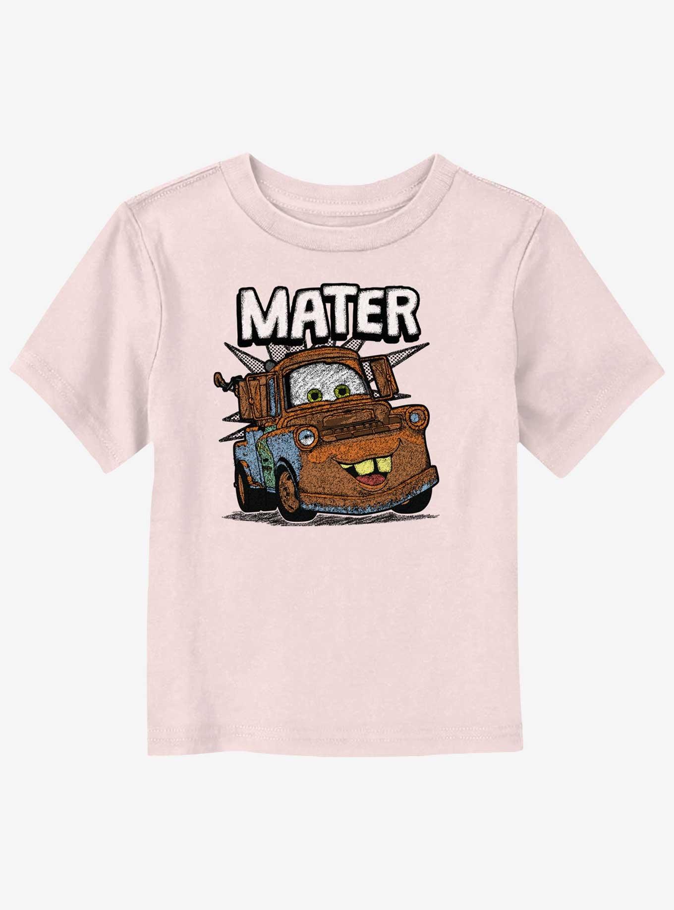 Disney Pixar Cars Tow Mater Toddler T-Shirt, LIGHT PINK, hi-res