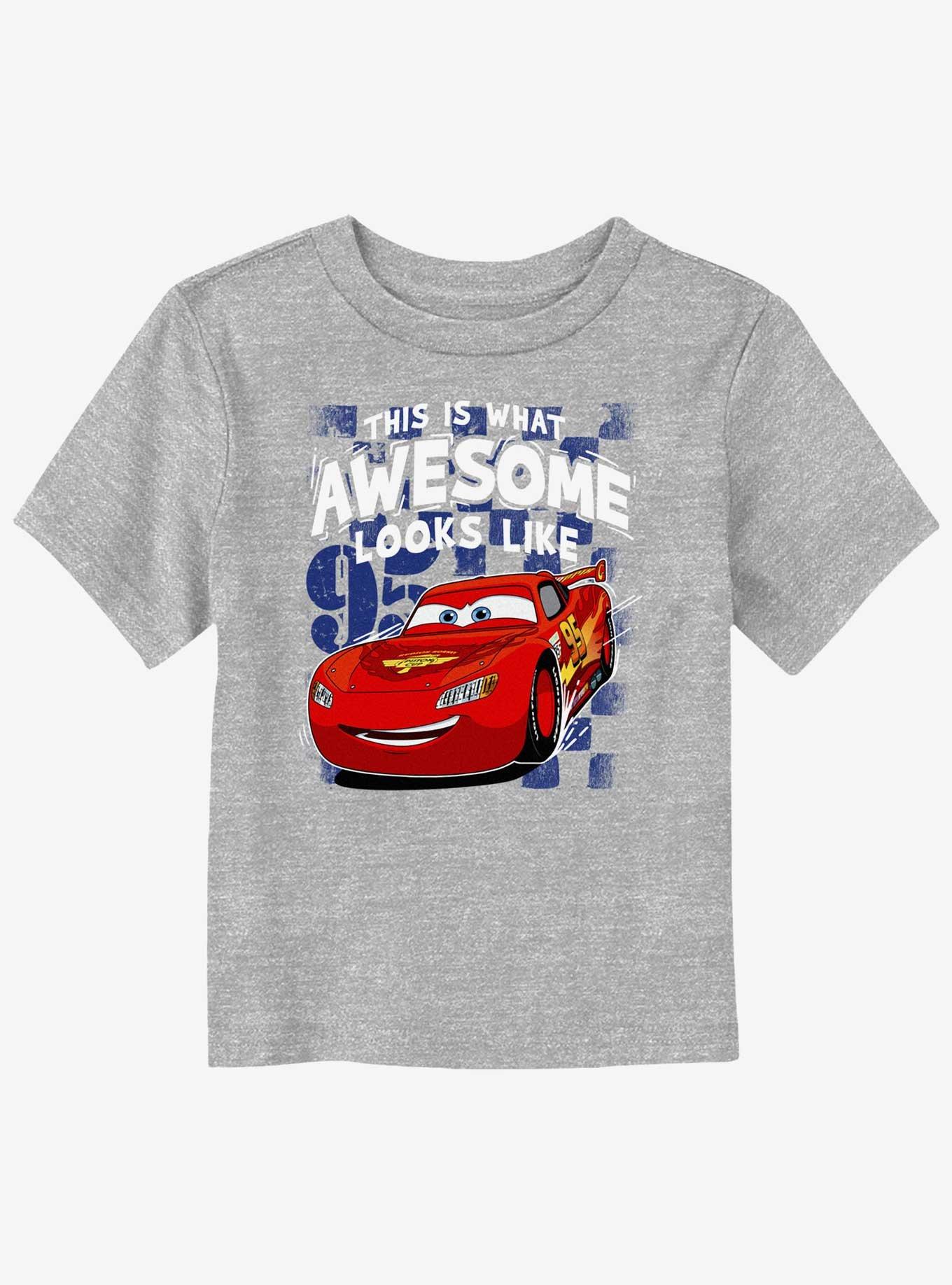 Disney Pixar Cars What Awesome Looks Like Toddler T-Shirt, ATH HTR, hi-res