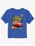 Disney Pixar Cars Extreme Racing Toddler T-Shirt, ROYAL, hi-res