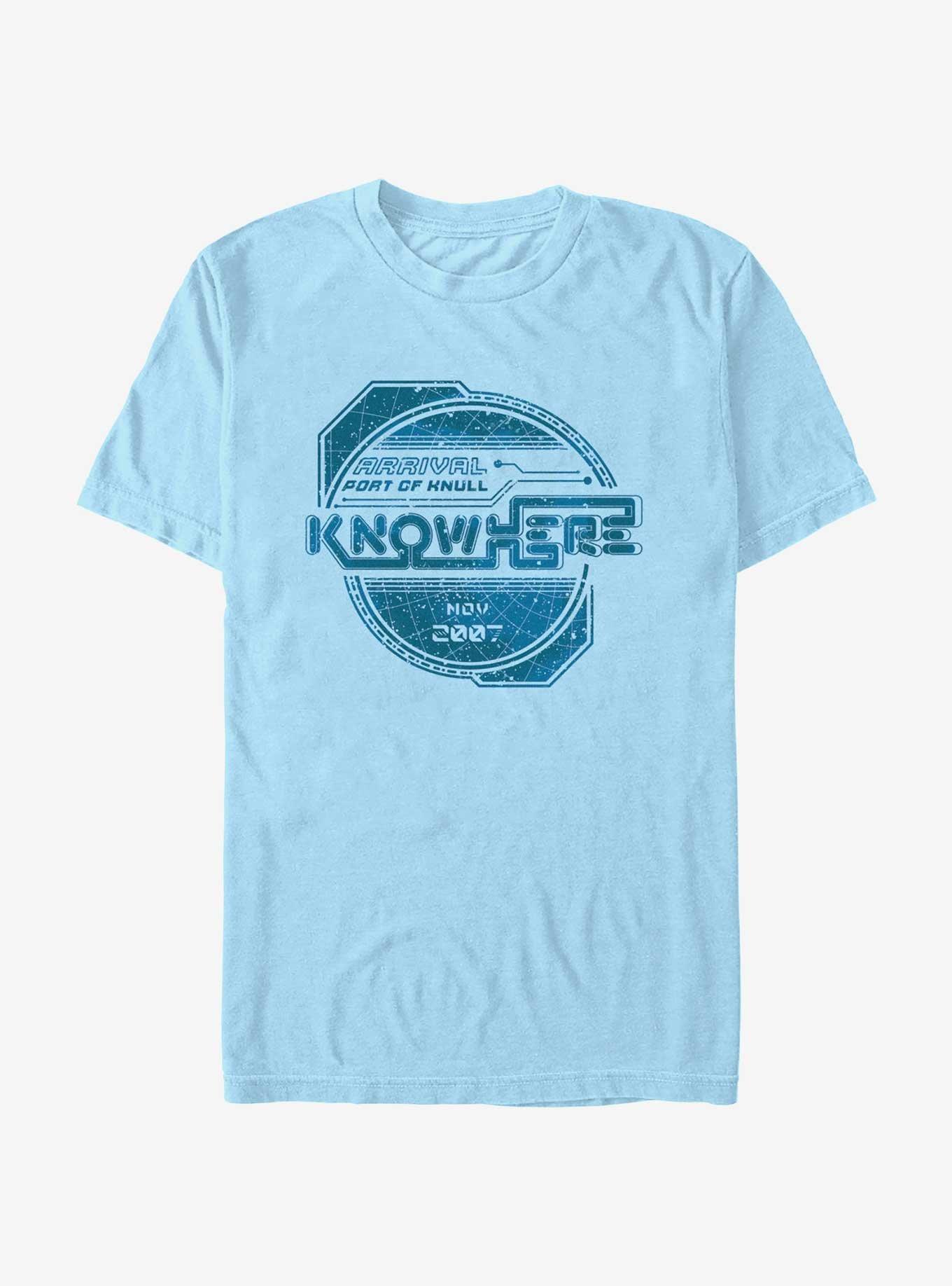 Marvel Avengers Knowhere Arrival Port T-Shirt, LT BLUE, hi-res