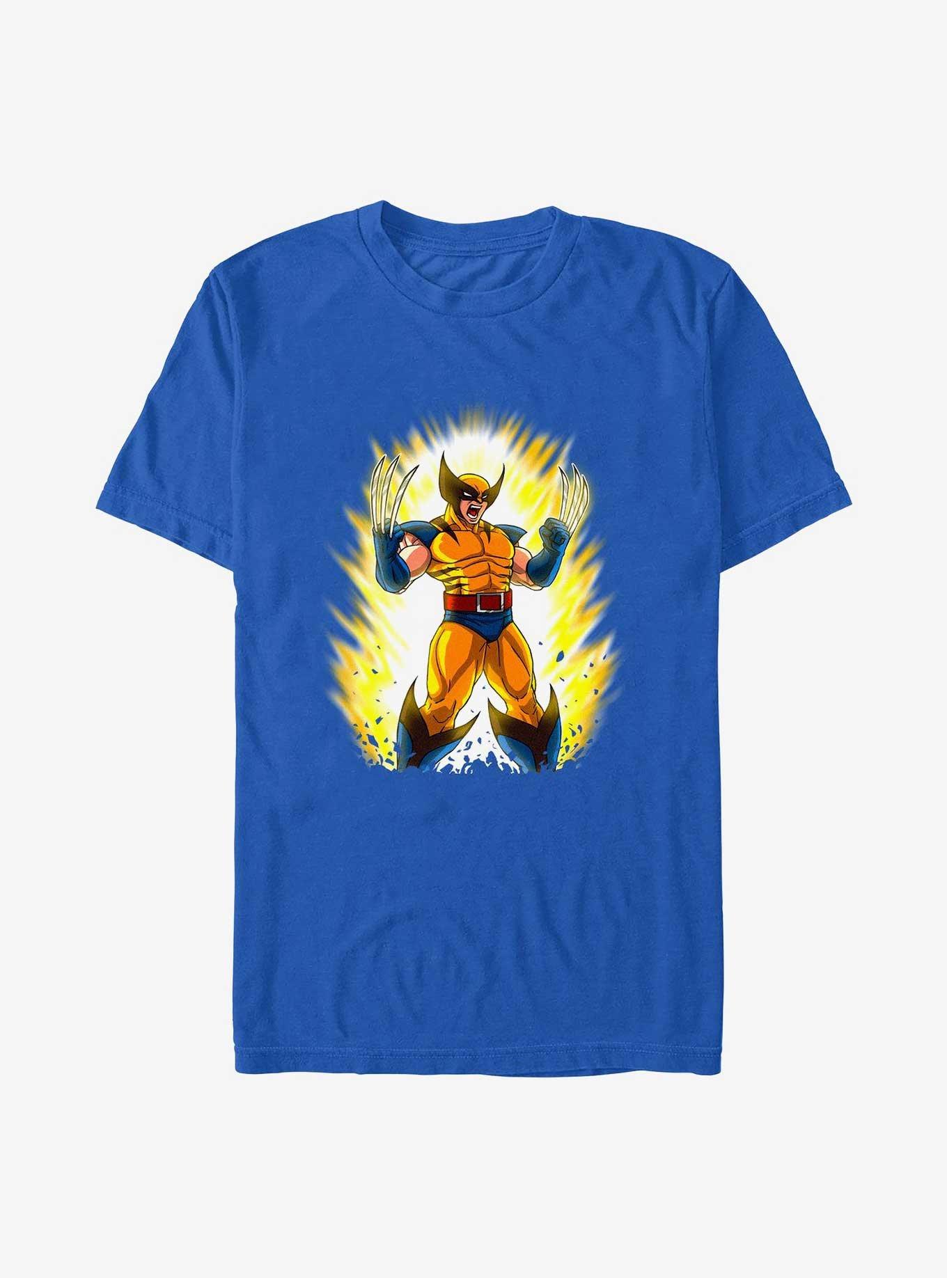 Marvel X-Men Wolverine Super Mode T-Shirt, ROYAL, hi-res