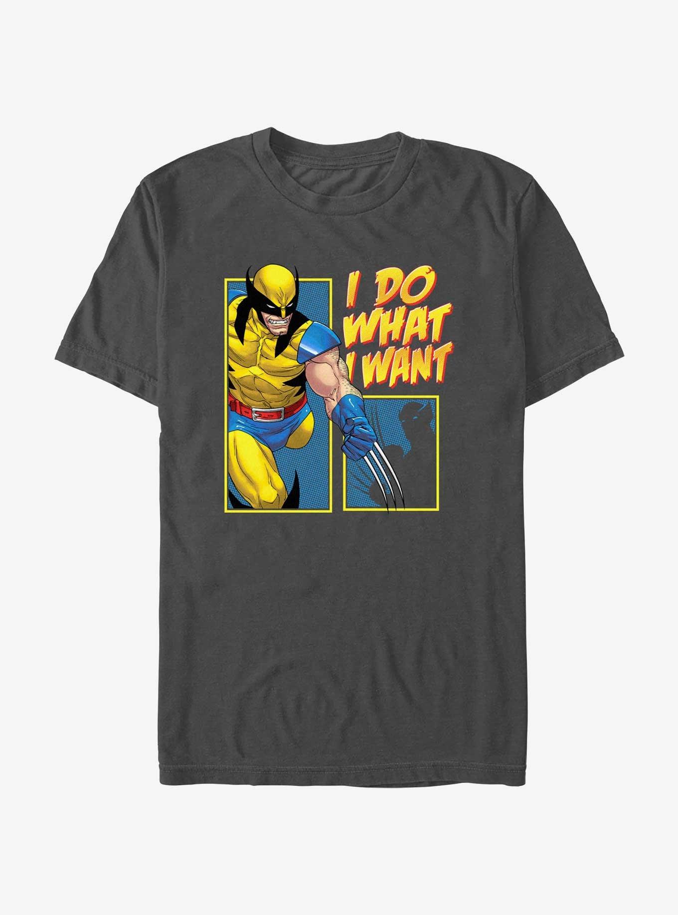 Marvel X-Men Wolverine I Do What I Want  T-Shirt, , hi-res
