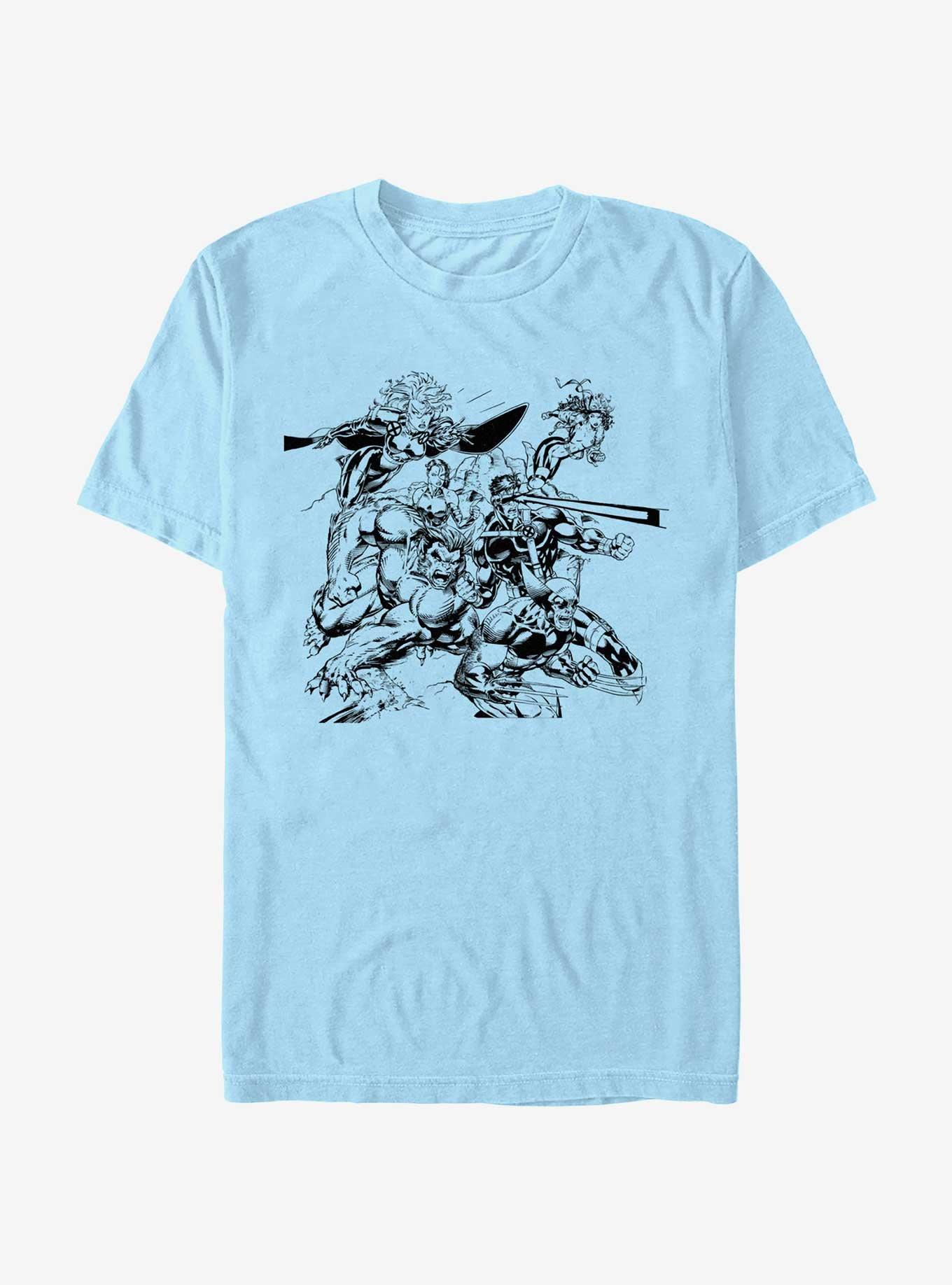 Marvel X-Men Group Attack T-Shirt, , hi-res