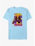 Marvel X-Men Wolverine Slash Panel T-Shirt, LT BLUE, hi-res