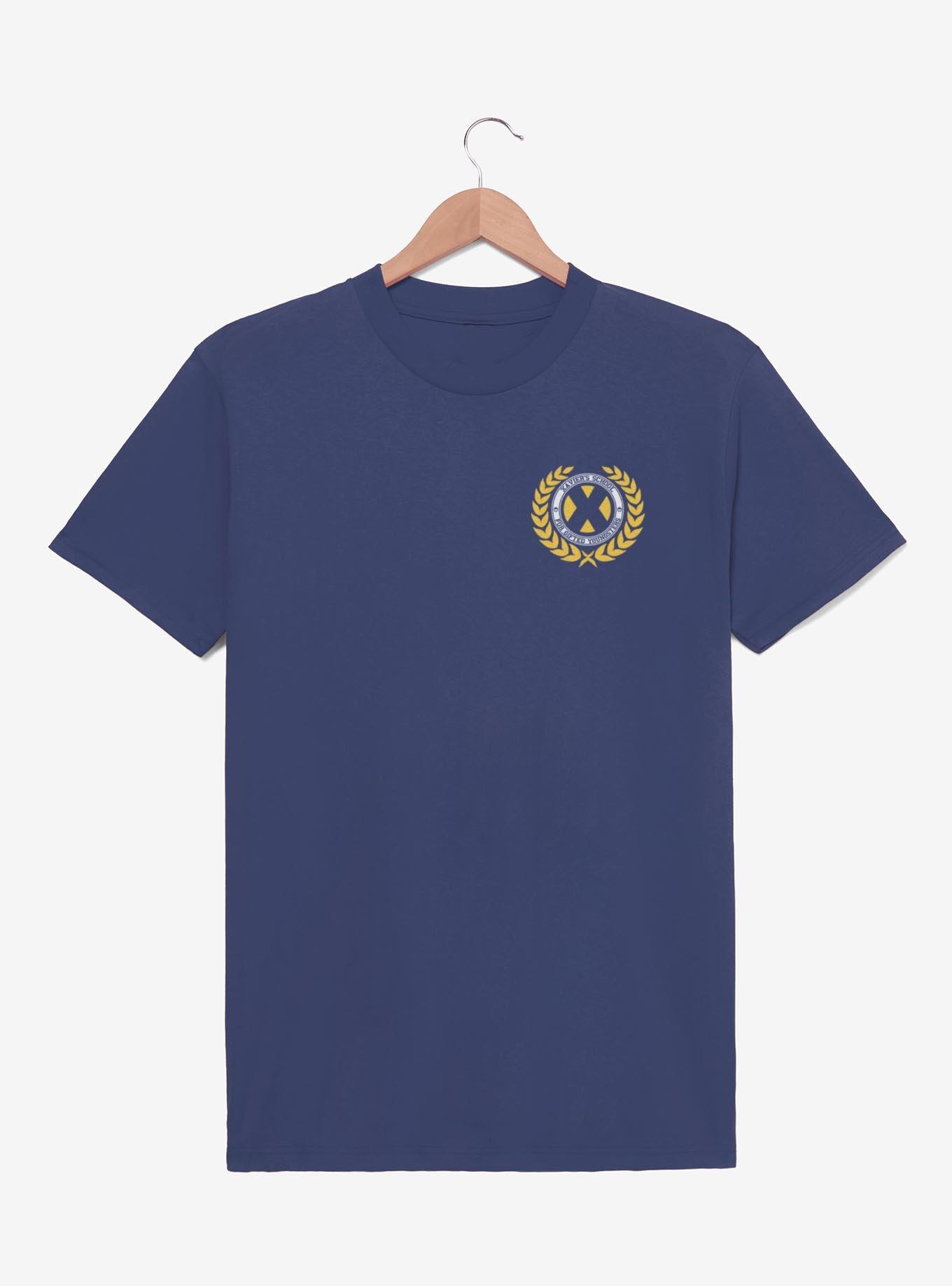 Marvel X-Men Xaviers School For Gifted Youngsters Chest Logo T