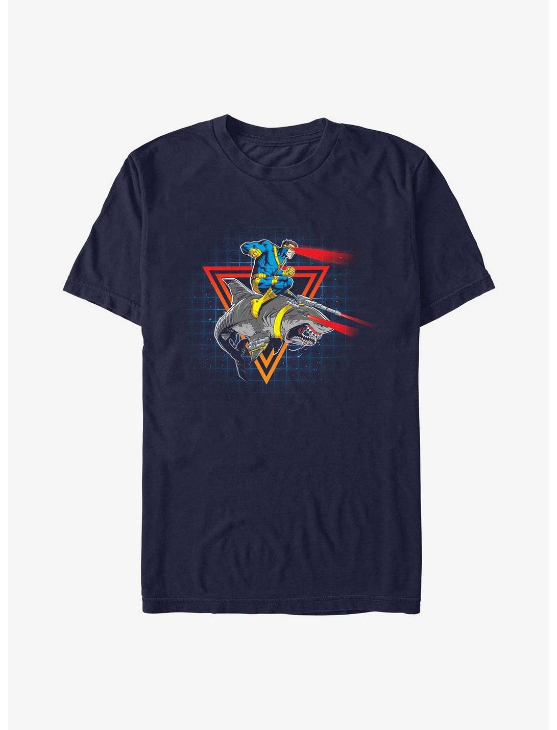 Marvel X-Men Retro Cyclops T-Shirt, NAVY, hi-res
