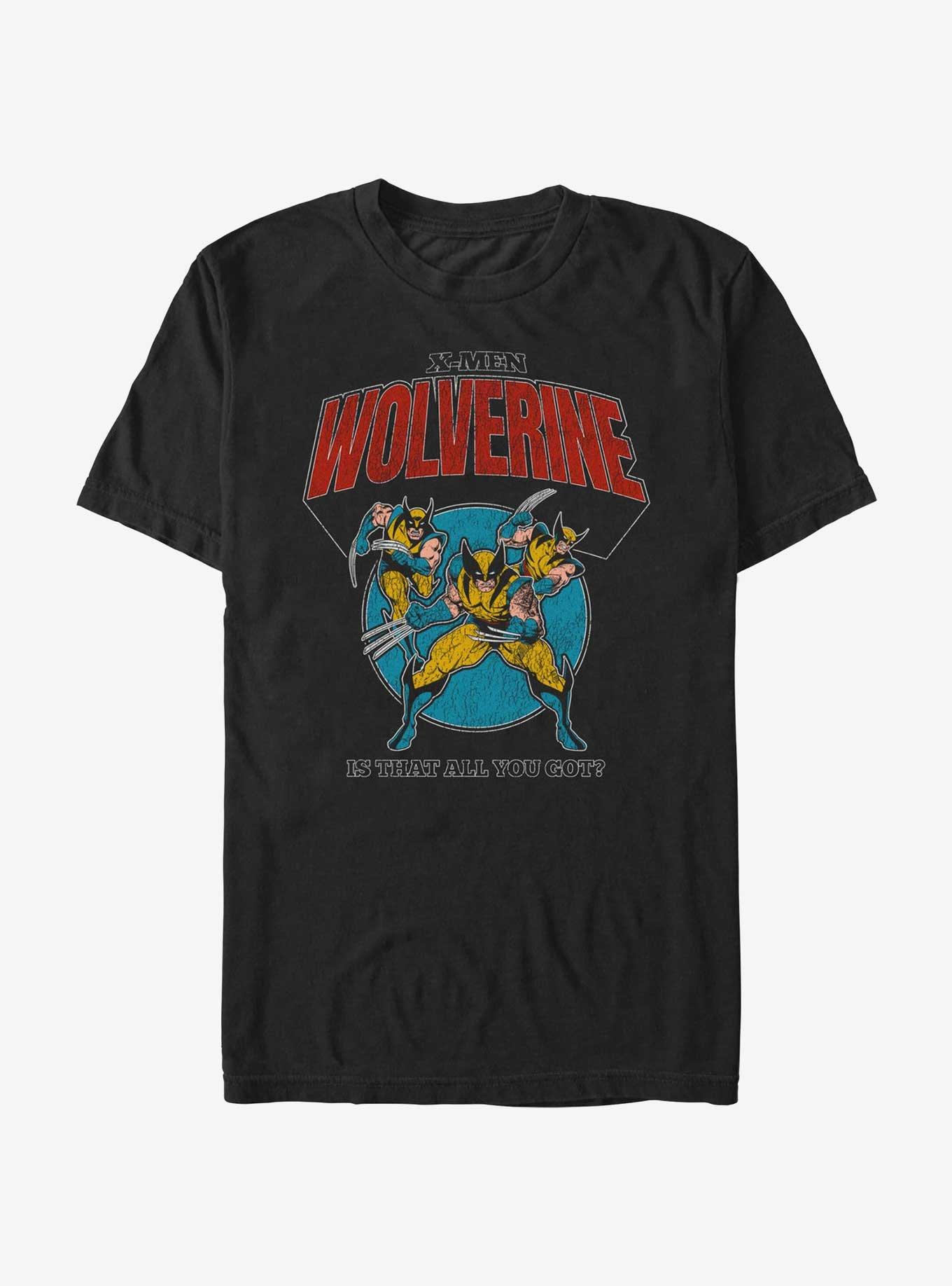 Marvel X-Men Wolverine Is That All You Got T-Shirt, BLACK, hi-res