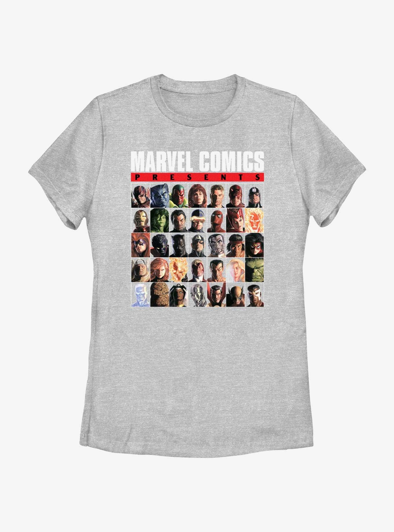 Marvel Comics Avengers Characters Womens T-Shirt, , hi-res