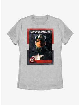 Marvel Captain America Bust Womens T-Shirt, , hi-res