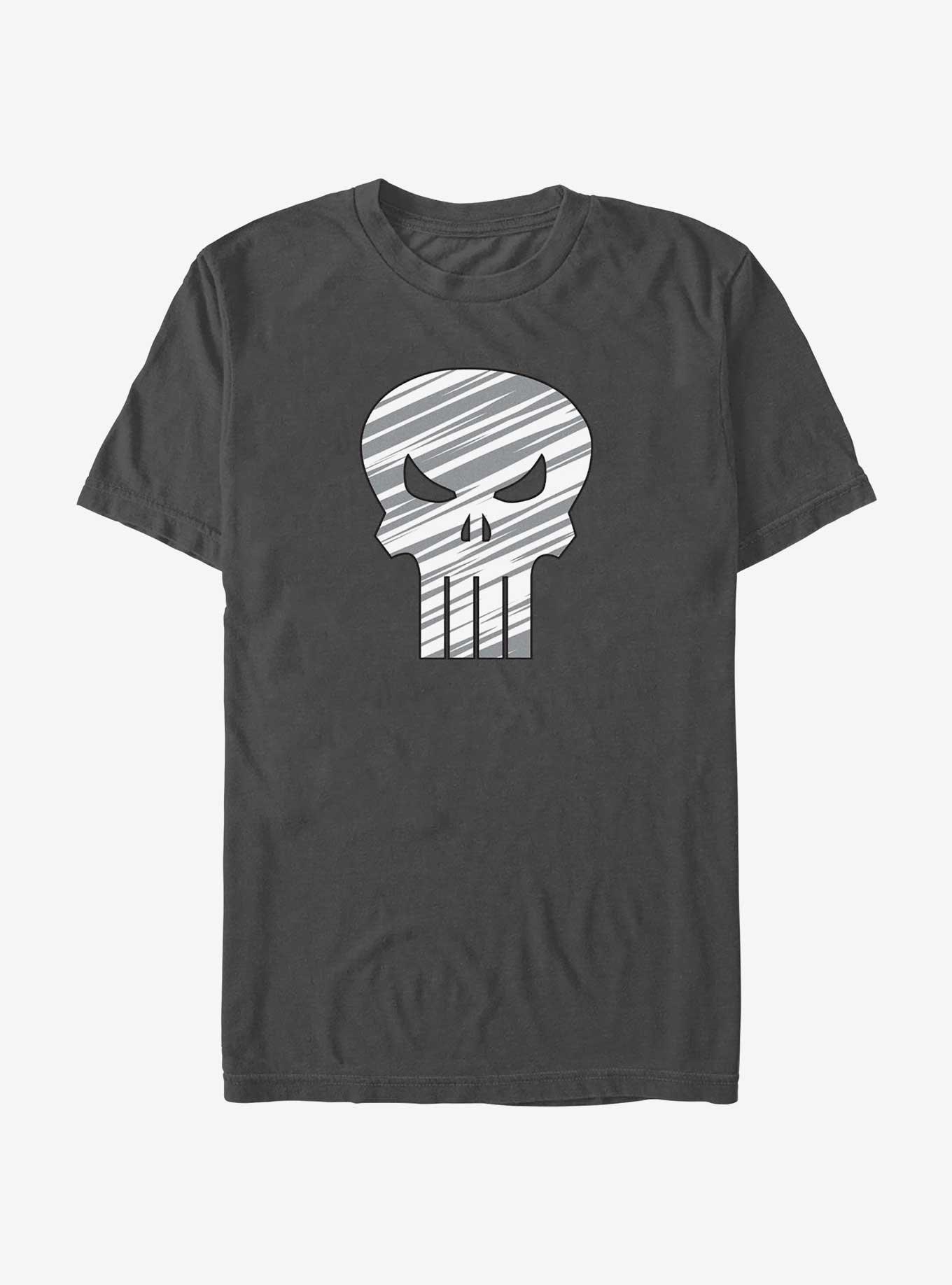 Marvel Punisher Boss T-Shirt, CHARCOAL, hi-res