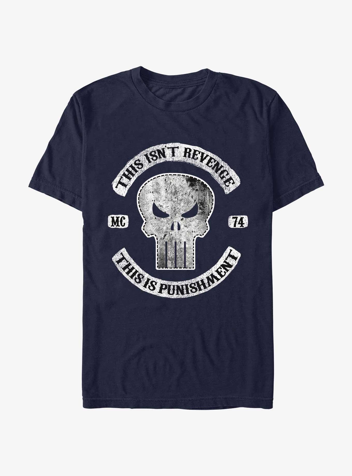 Marvel Punisher Punish Archy T-Shirt, NAVY, hi-res