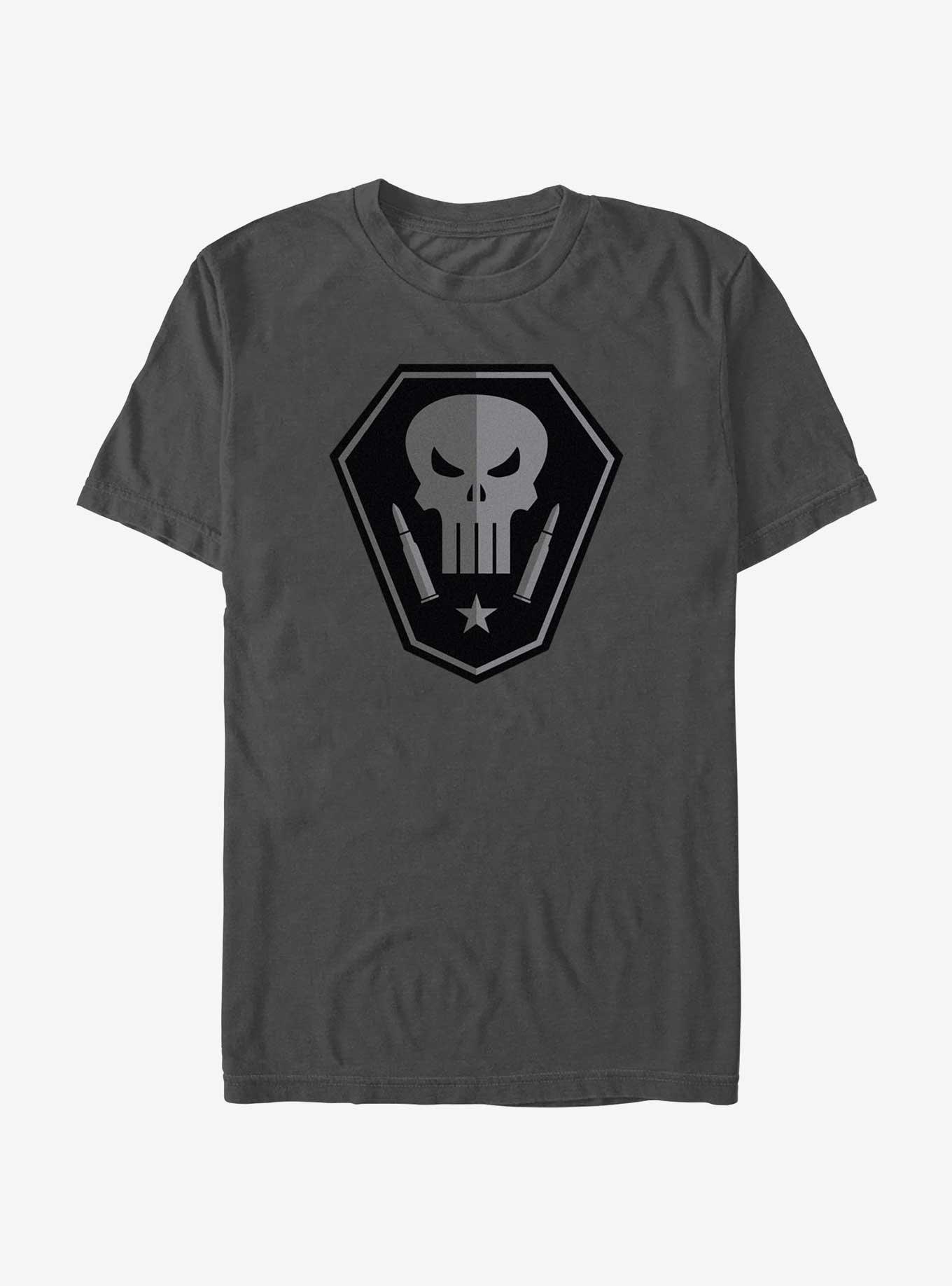 Marvel Punisher Pun Run T-Shirt, CHARCOAL, hi-res