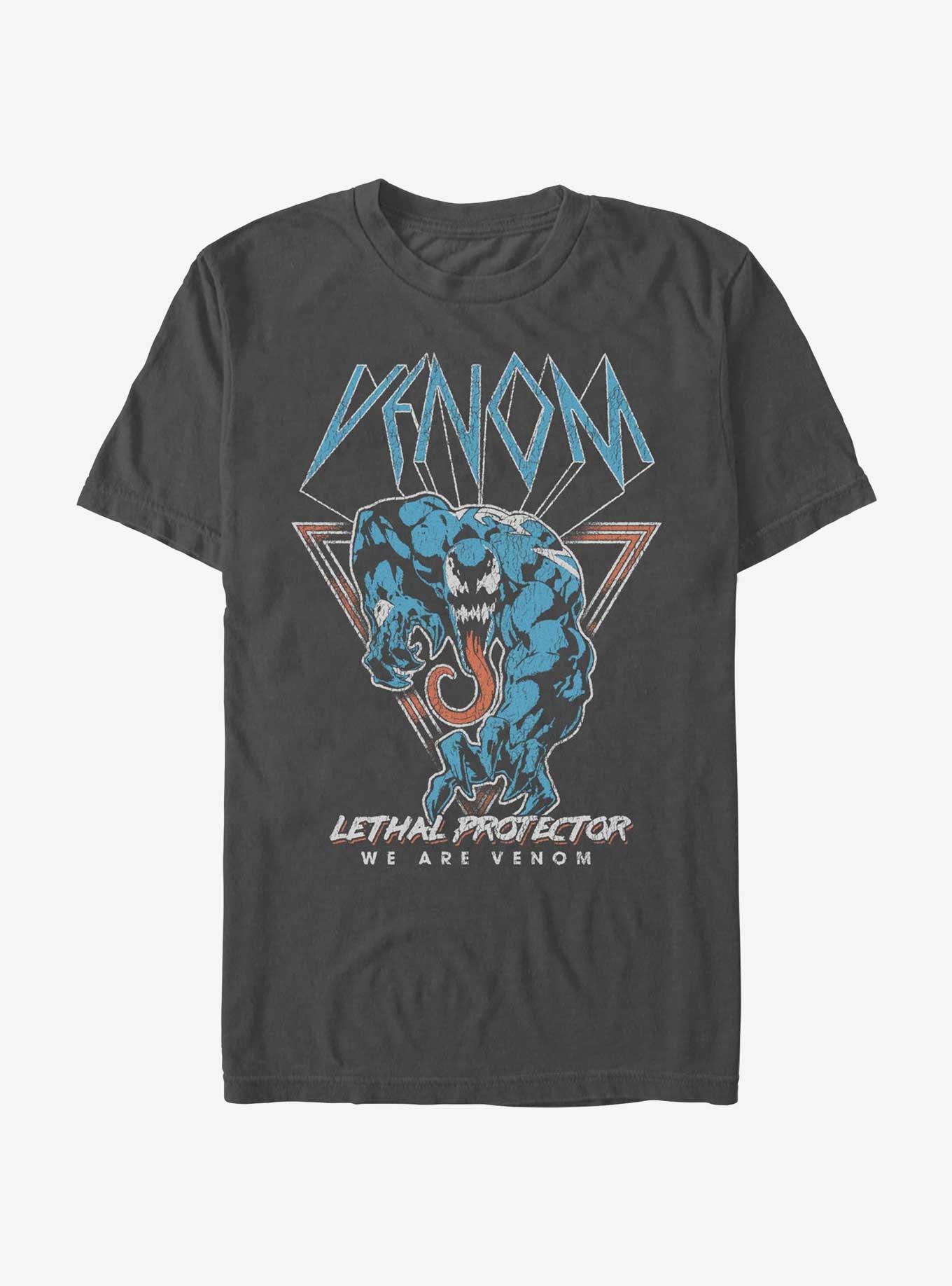Marvel Spider-Man Venom Rocker T-Shirt, CHARCOAL, hi-res
