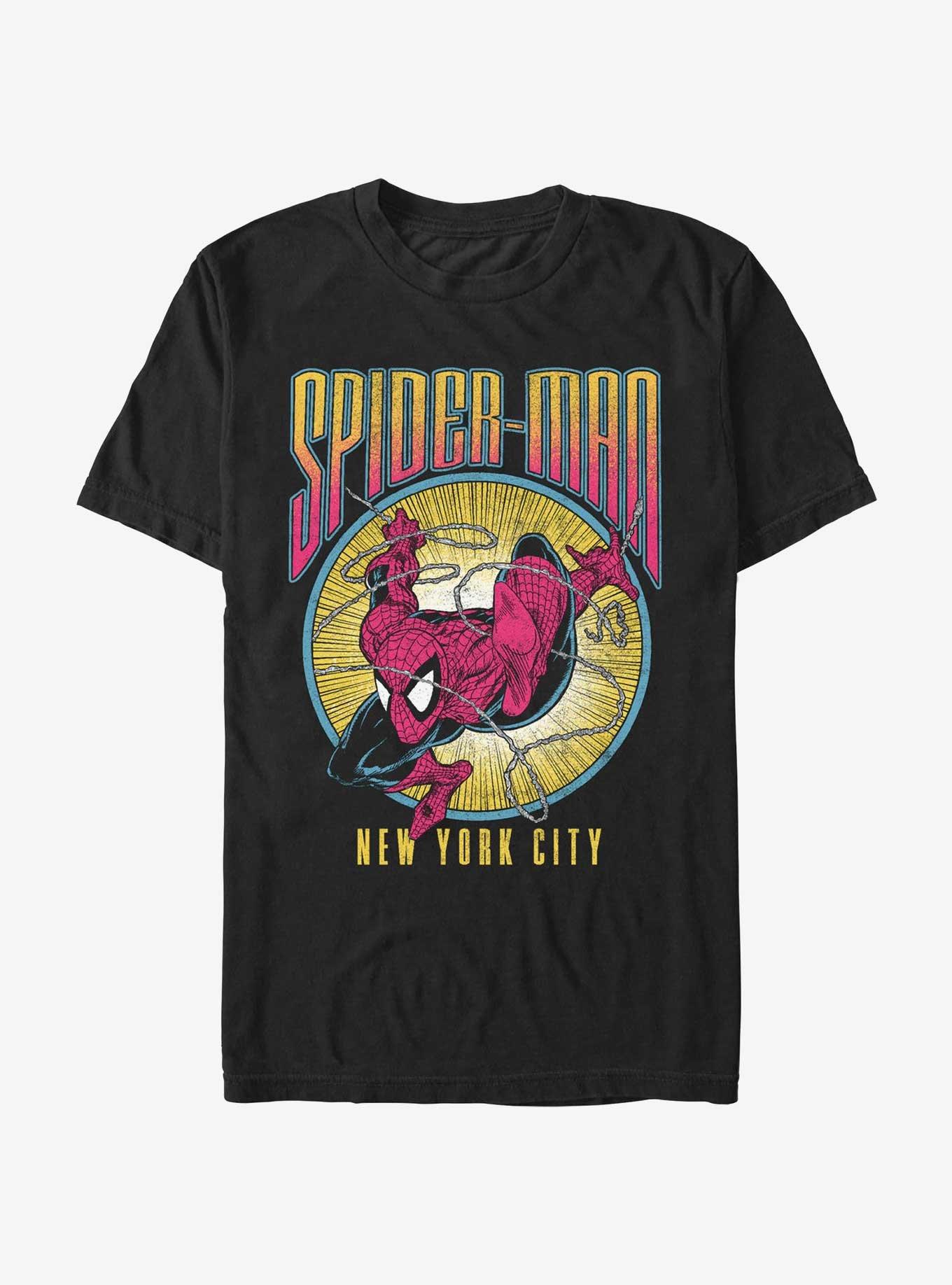 Marvel Spider-Man Spider Swing Circle T-Shirt, , hi-res