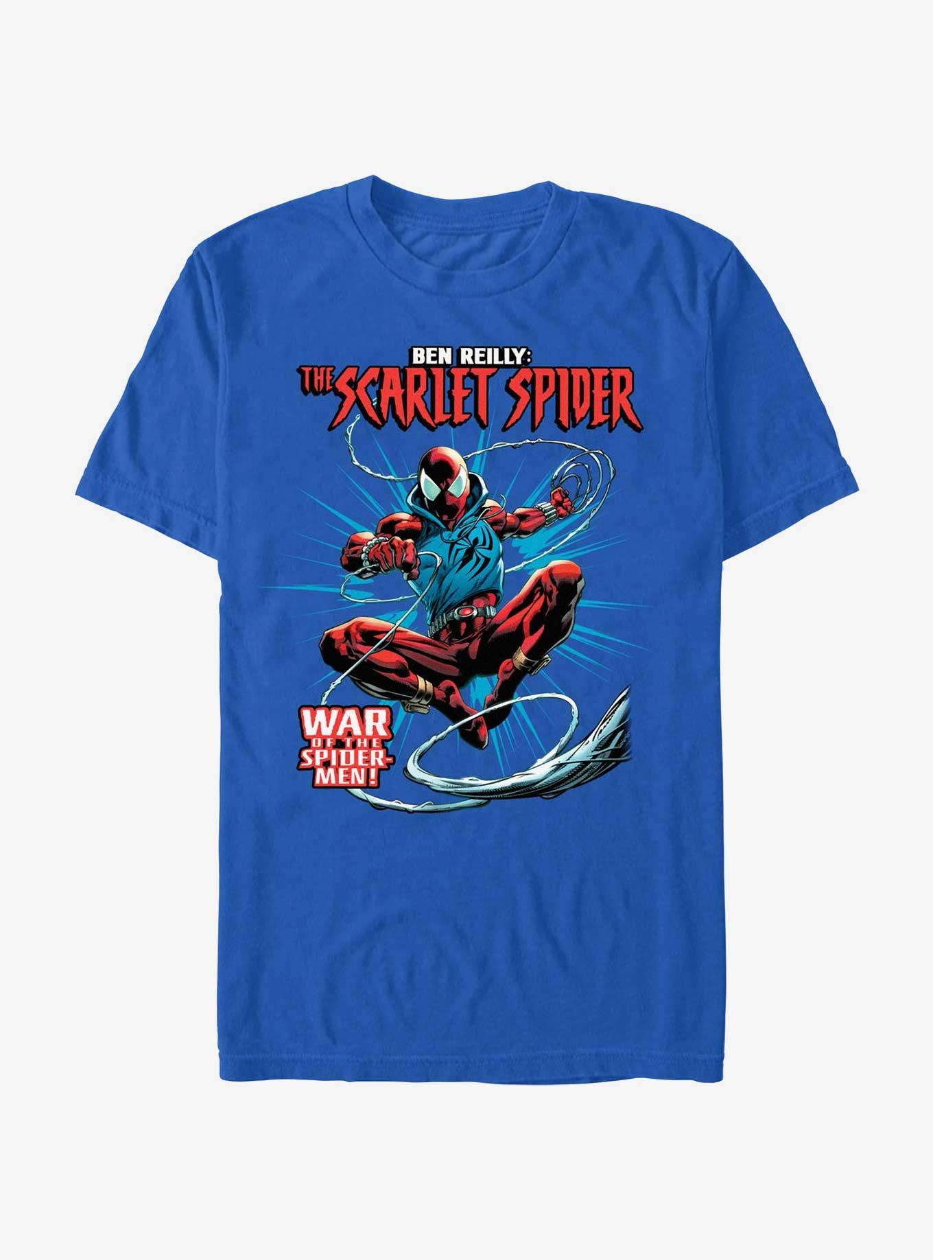 Marvel Spider-Man Scarlets Web T-Shirt, ROYAL, hi-res