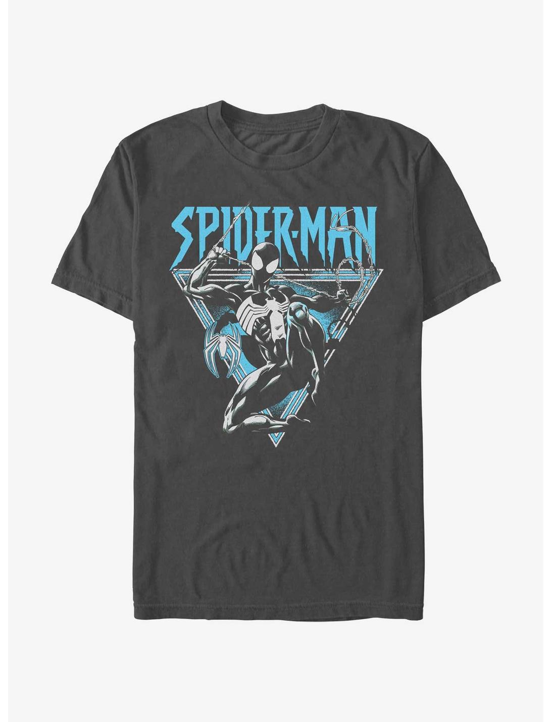 Marvel Spider-Man Dark Suit Spiderman T-Shirt, CHARCOAL, hi-res