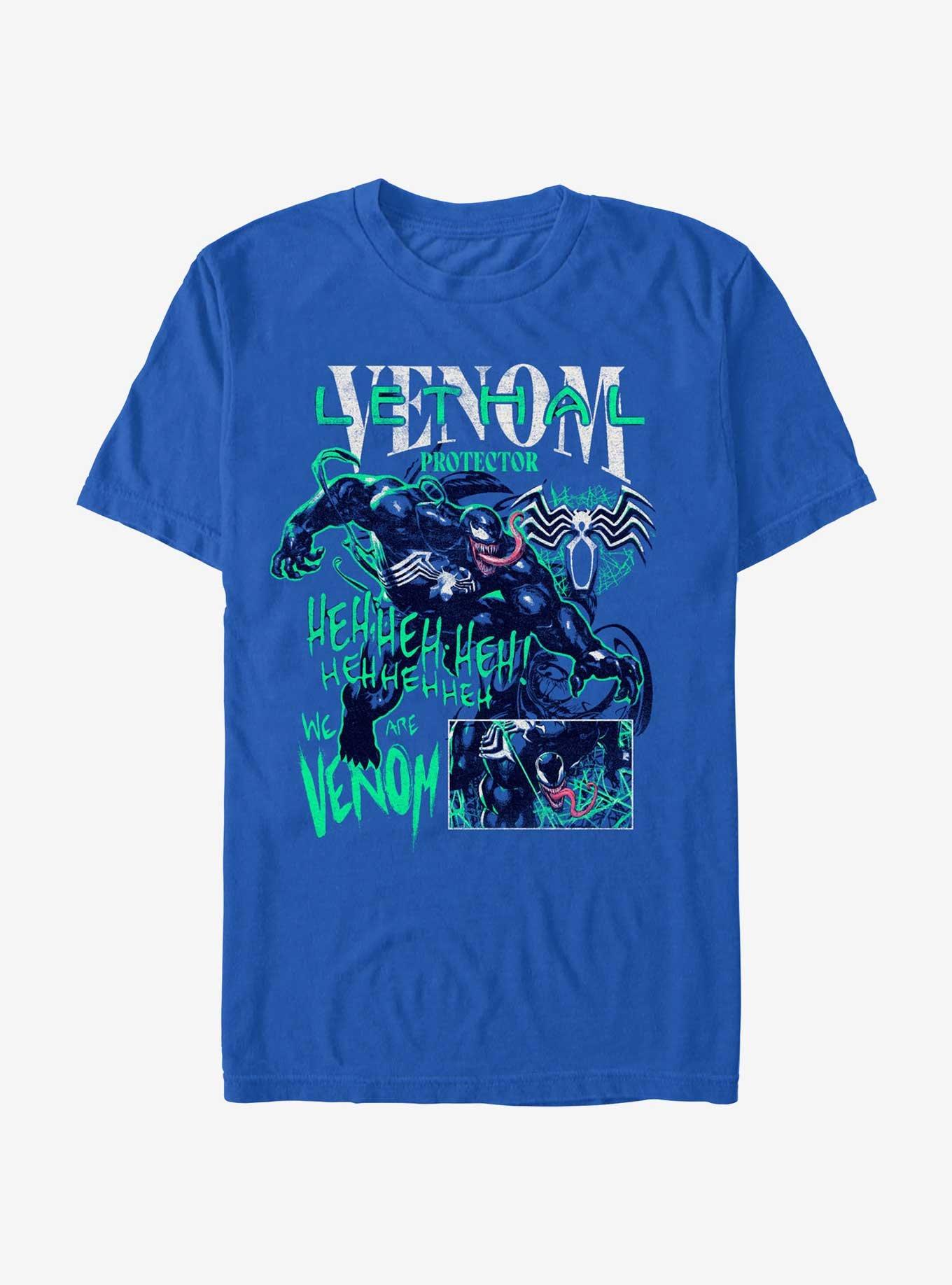 Marvel Spider-Man Venom Portrait T-Shirt, ROYAL, hi-res