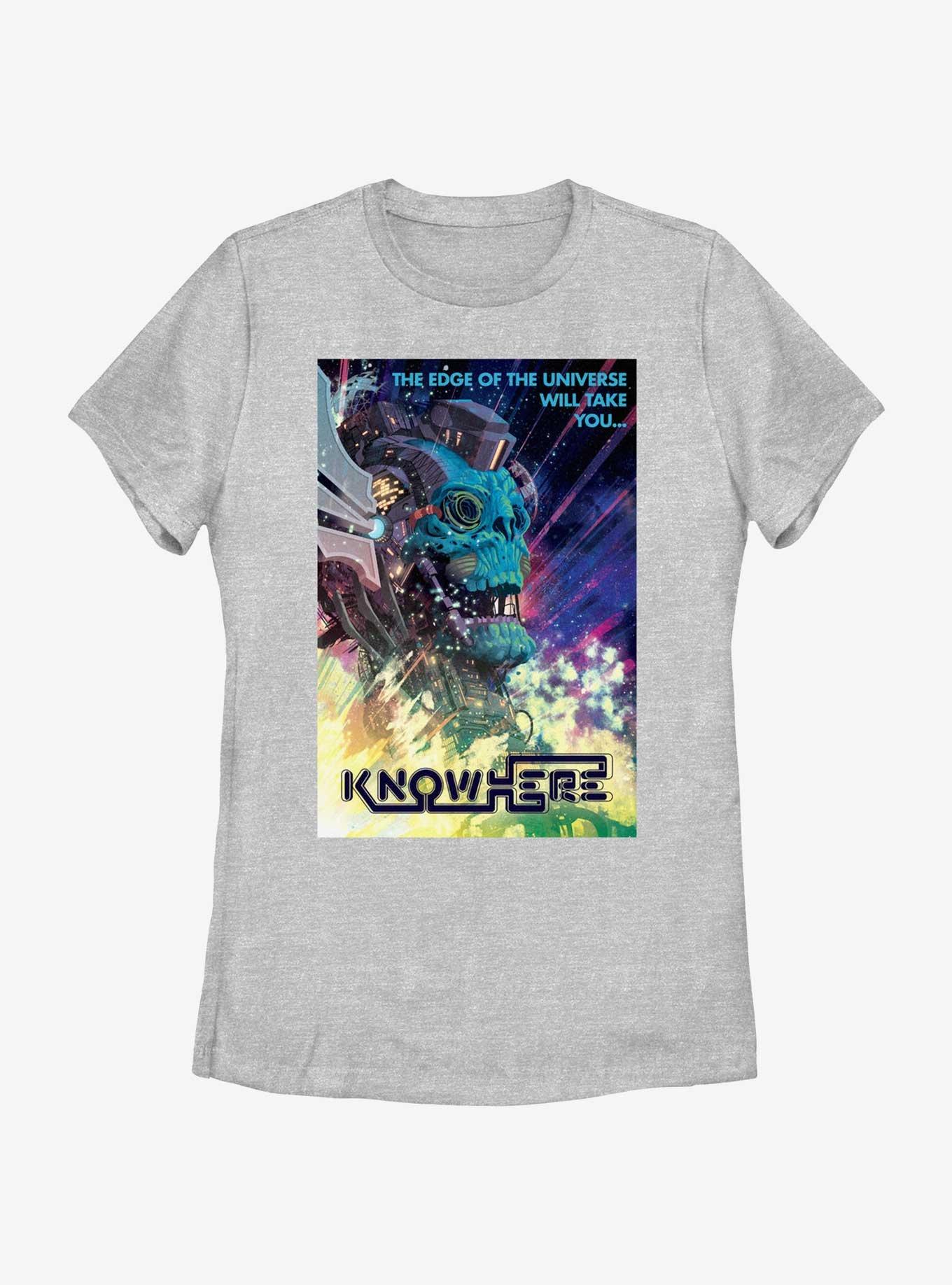 Marvel Avengers Knowhere Quote Womens T-Shirt, ATH HTR, hi-res