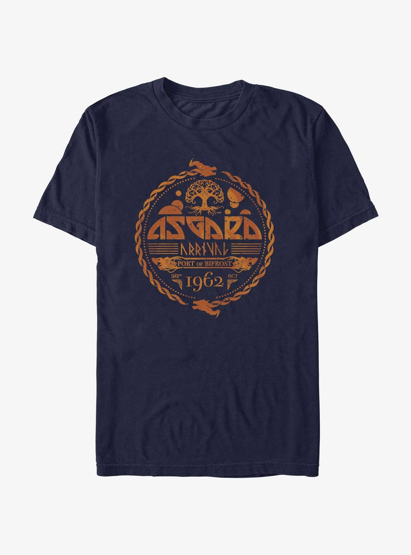 Marvel Avengers Asgard Arrival Port T-Shirt, NAVY, hi-res