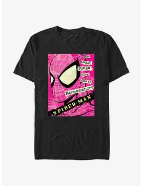 Marvel Spider-Man Power And Responsibility Quote T-Shirt, , hi-res