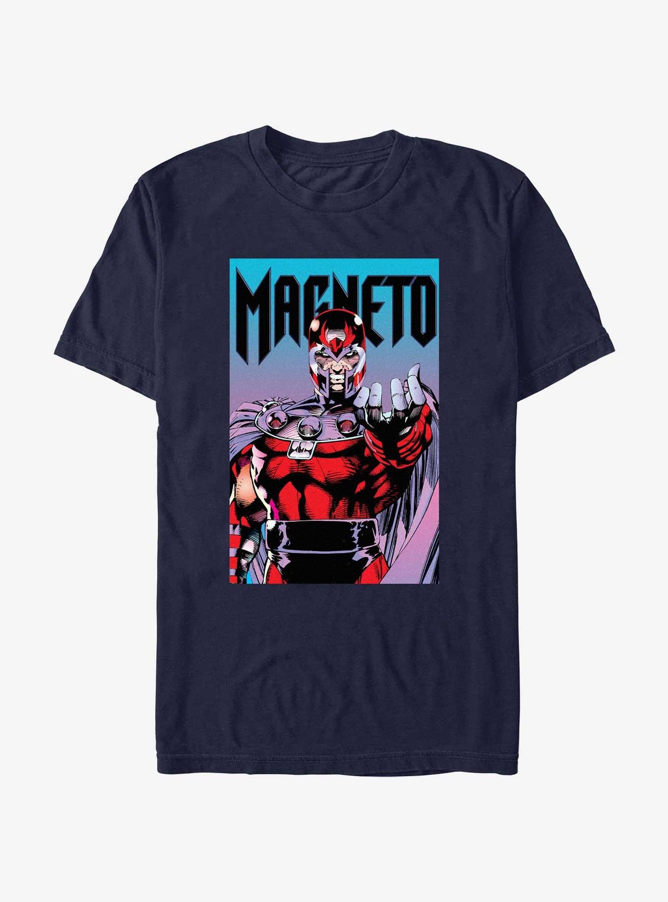Marvel X-Men Magneto Power T-Shirt, NAVY, hi-res