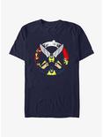 Marvel X-Men Retro Icon T-Shirt, NAVY, hi-res