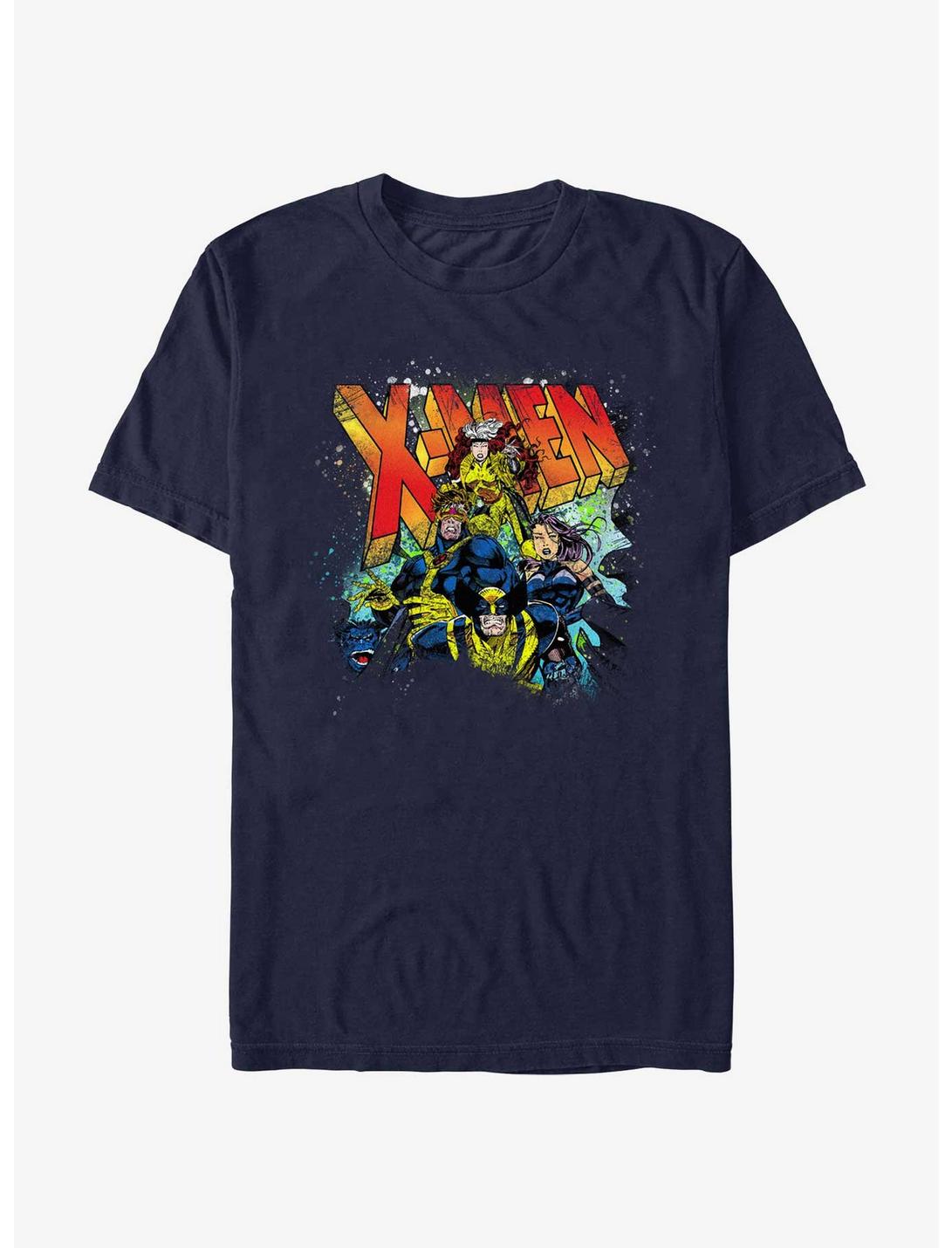 Marvel X-Men Iconic Team T-Shirt, NAVY, hi-res