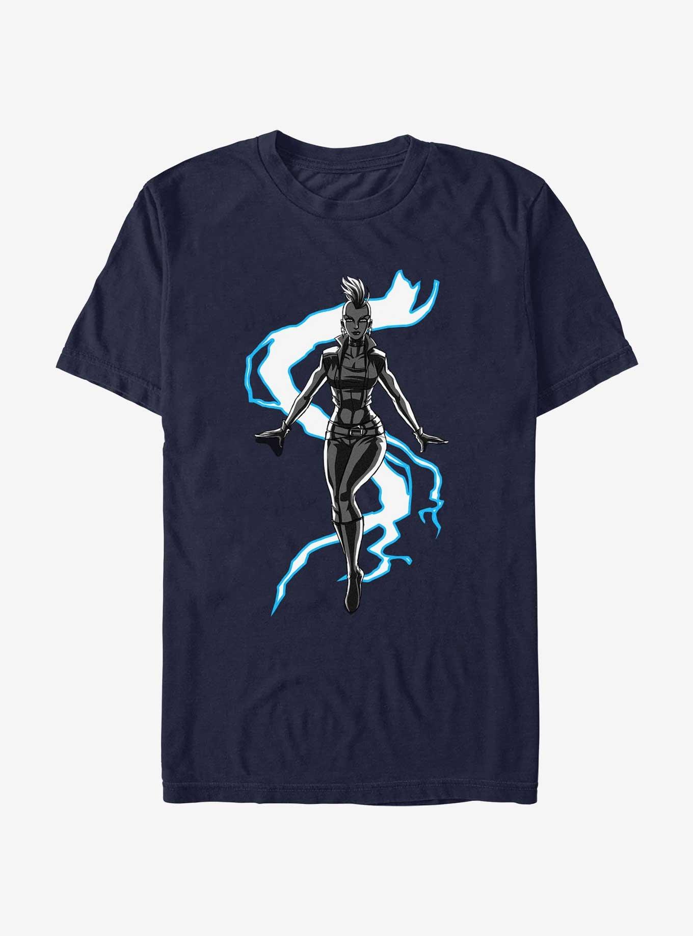 Marvel X-Men Storm Portrait T-Shirt, NAVY, hi-res