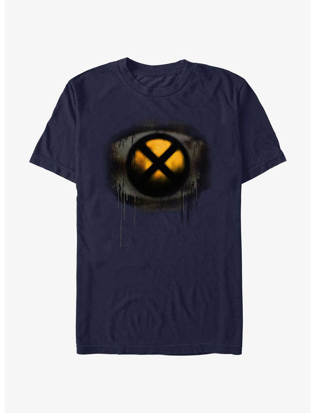Marvel X-Men Graffiti Icon T-Shirt, NAVY, hi-res