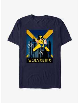 Marvel X-Men Wolverine Deco City T-Shirt, , hi-res