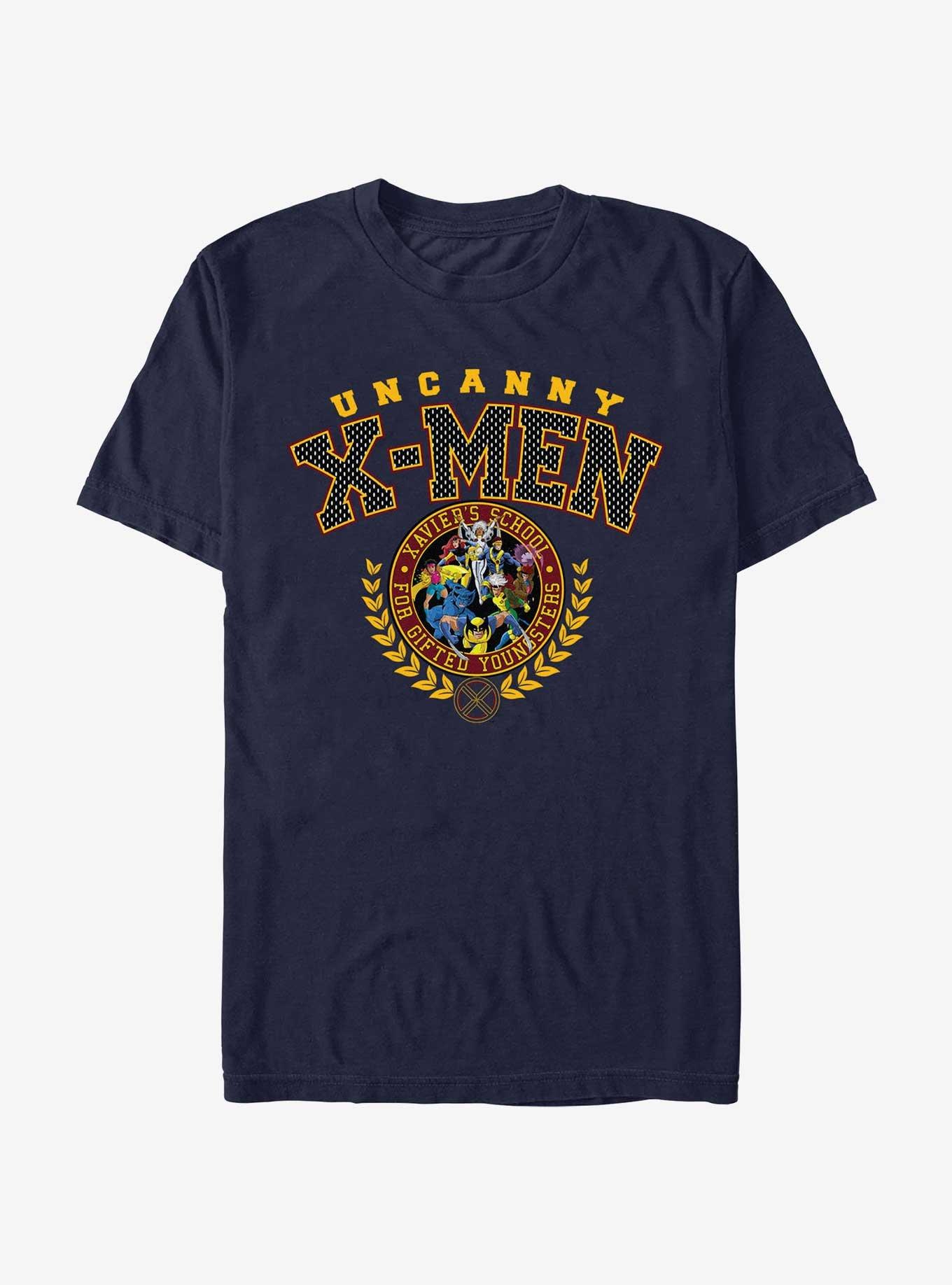 Marvel X-Men Uncanny Xaviers School T-Shirt, NAVY, hi-res