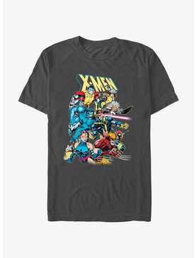 Marvel X-Men Fight Stance Group Portrait T-Shirt, , hi-res