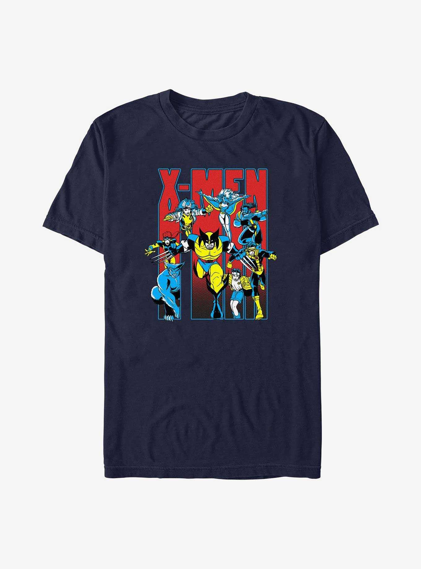 Marvel X-Men Team Run Panels T-Shirt, , hi-res