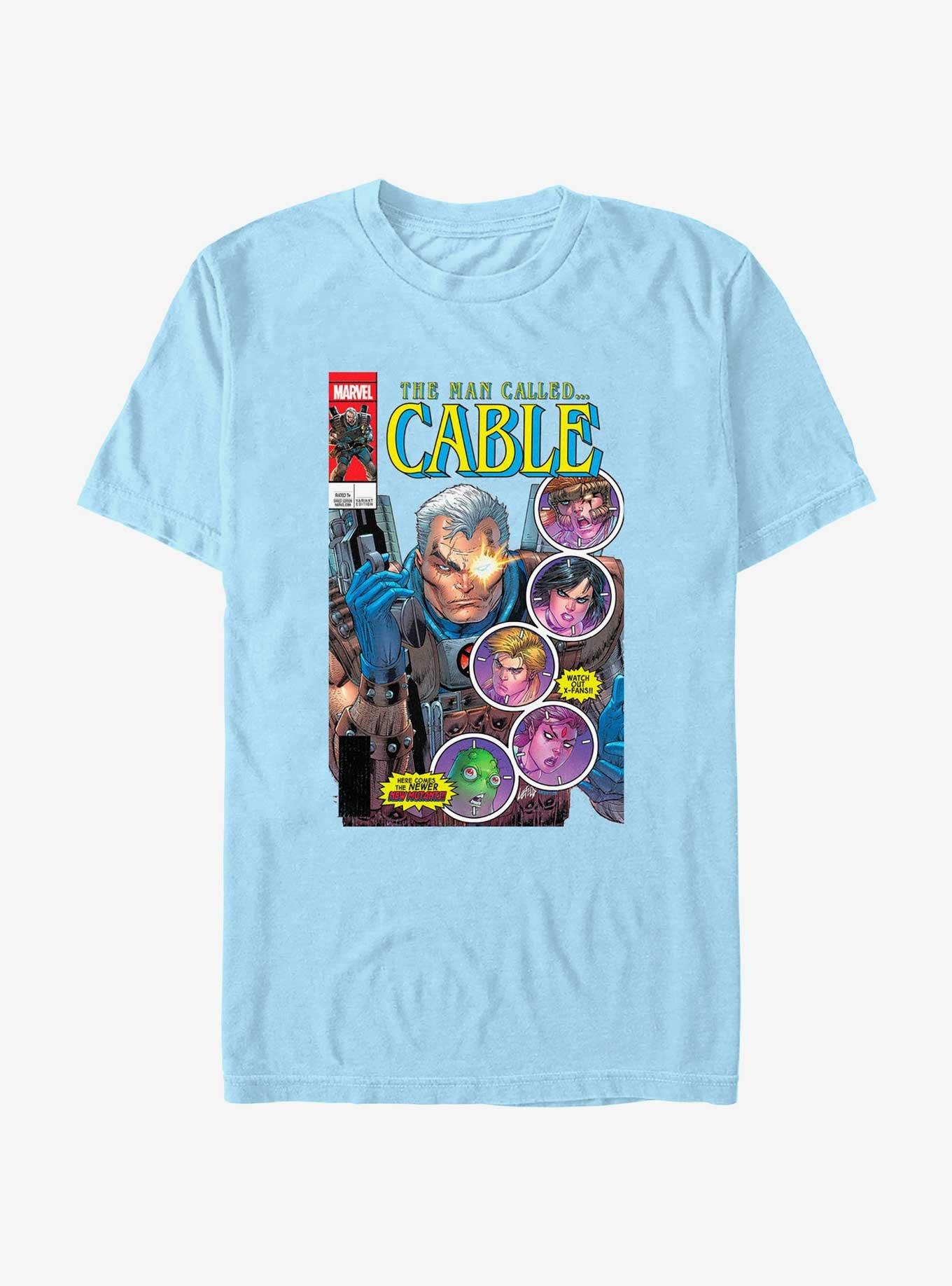 Marvel X-Men The Man Calle Cable Comic Cover T-Shirt