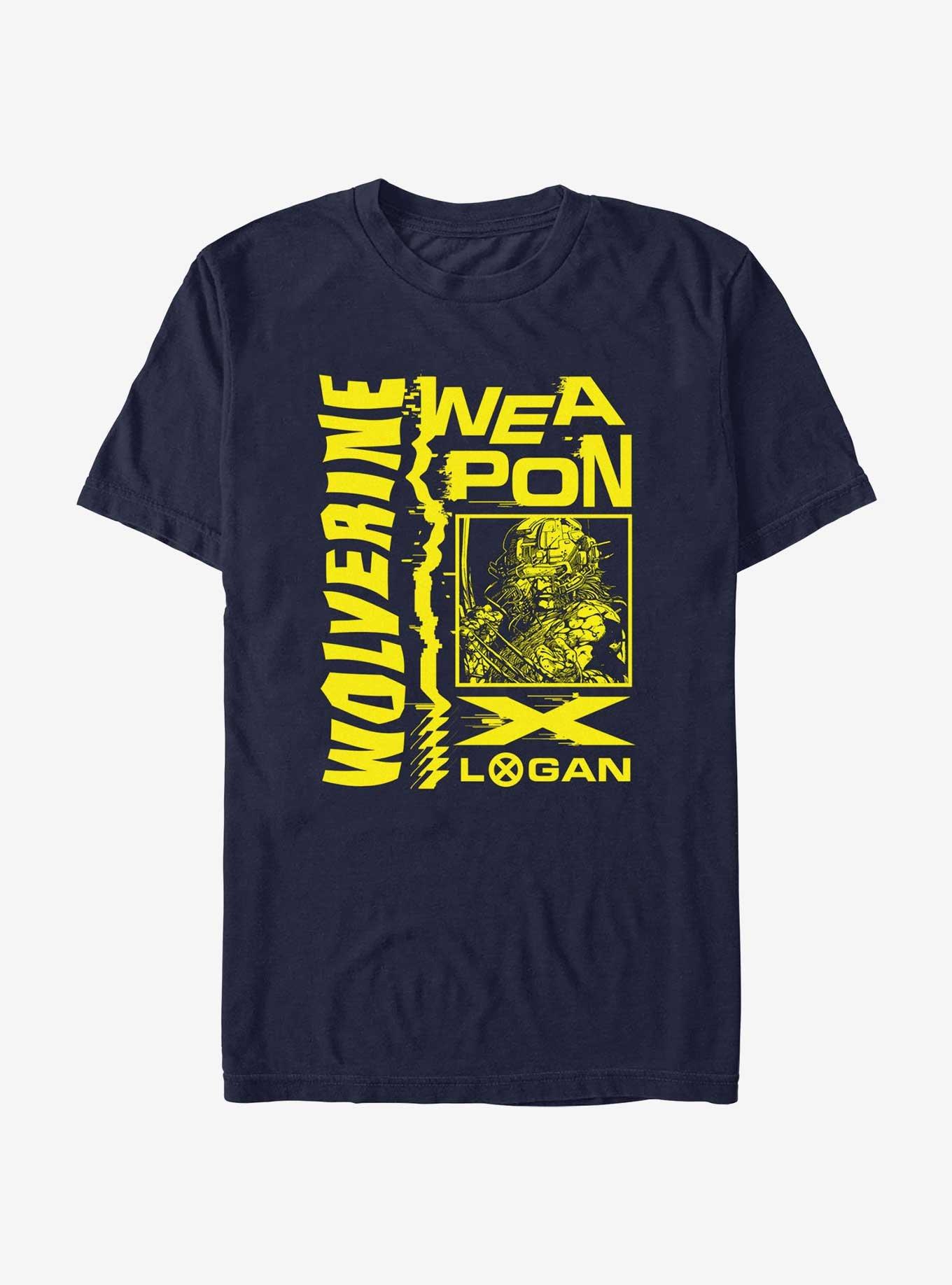 Marvel X-Men Wolverine Glitch T-Shirt