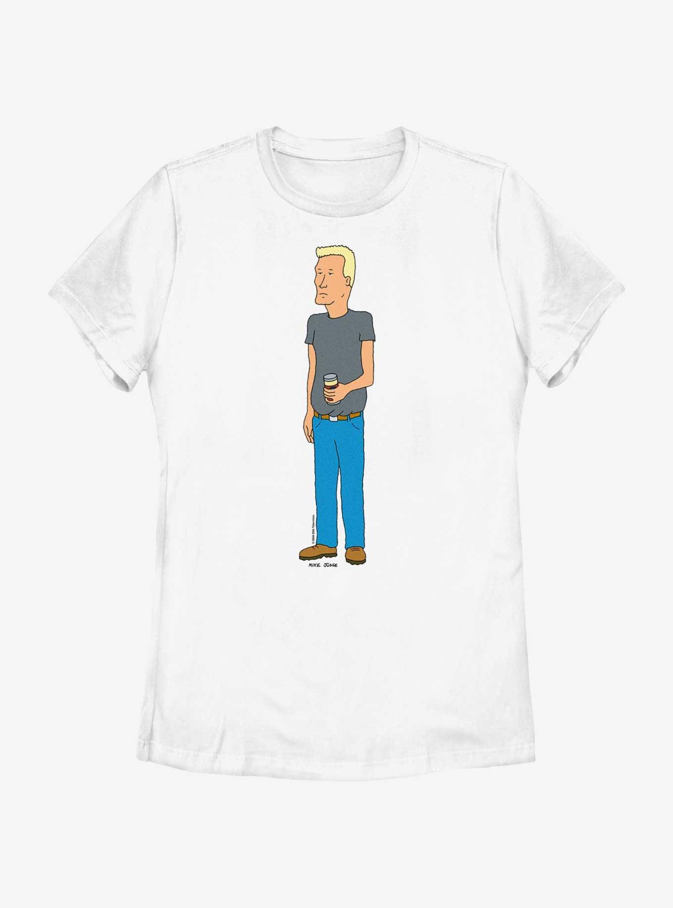 King of the Hill Boomhauer Women's T-Shirt, WHITE, hi-res