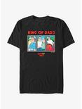 King of the Hill King Of Dads T-Shirt, BLACK, hi-res